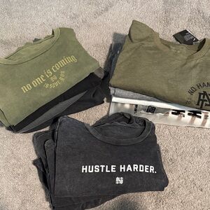 FLAG NOR FAIL Graphic T-Shirts Bundle in Green and Black